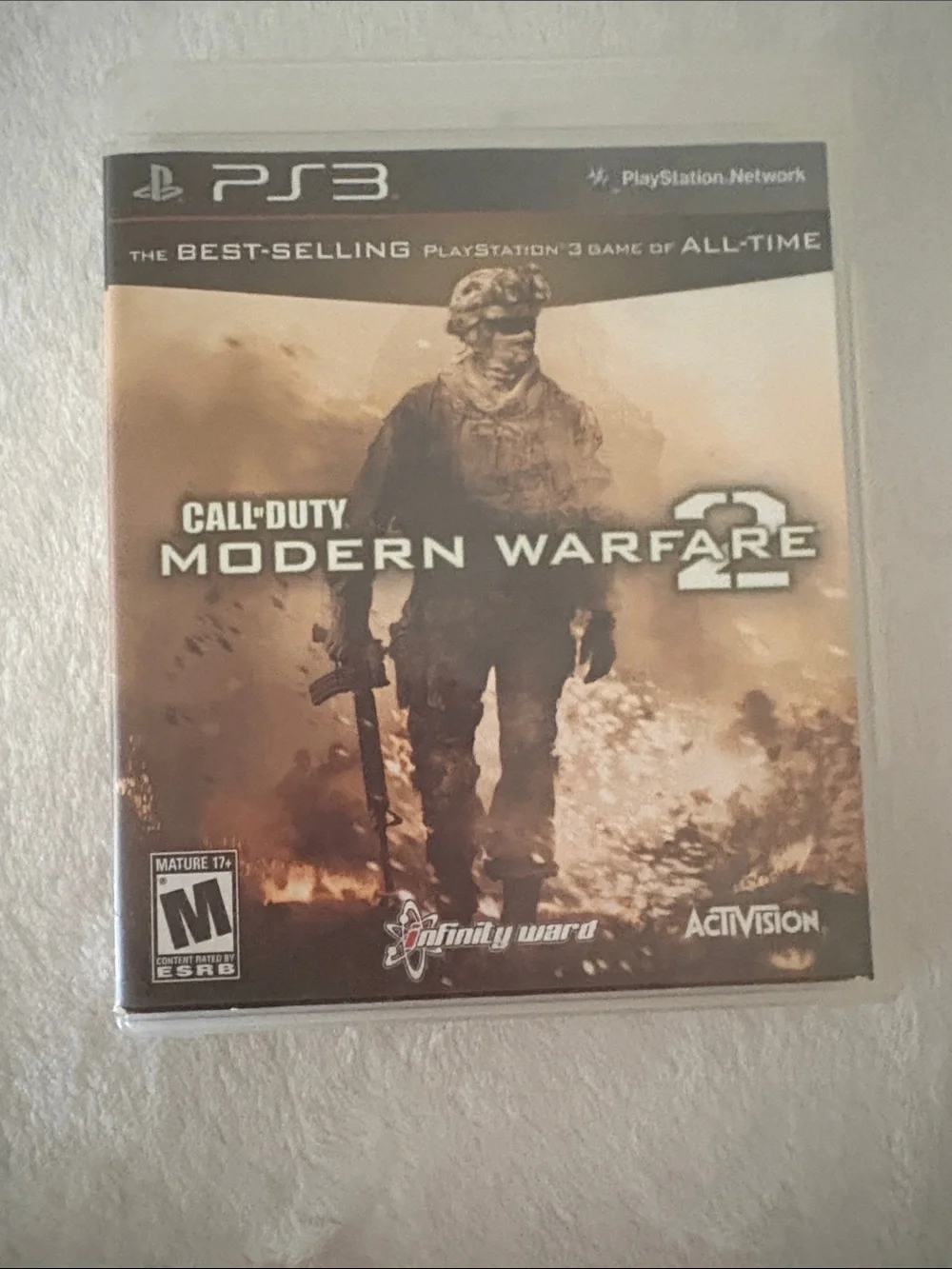 Sony PS3 Call of Duty: Modern Warfare 2 PlayStation 3 disc and manual
